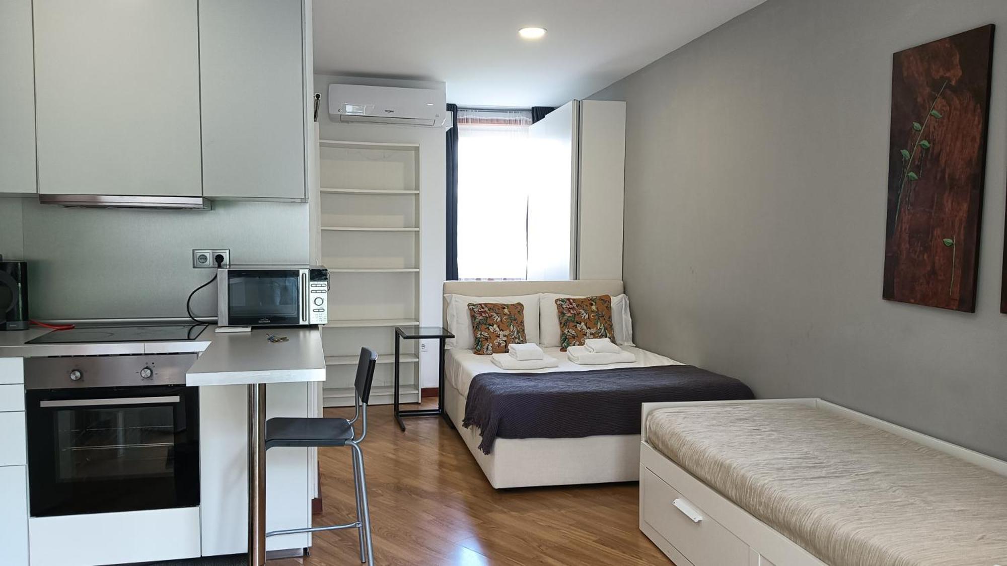 Sao Pedro City Flat Vila Real Bagian luar foto